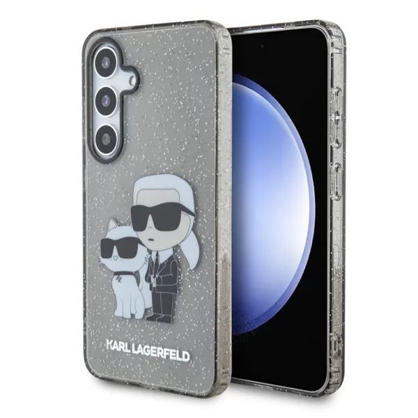 Karl Lagerfeld - Hardcase Glitter (KLHCS24SHNKCTGK) - Samsung Galaxy S24 - Karl&Choupette