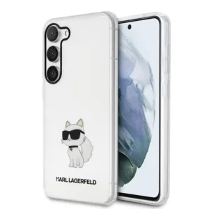 Karl Lagerfeld - Hardcase Transparent (KLHCS23SHNCHTCT) - Samsung Galaxy S23 - Ikonik Choupette