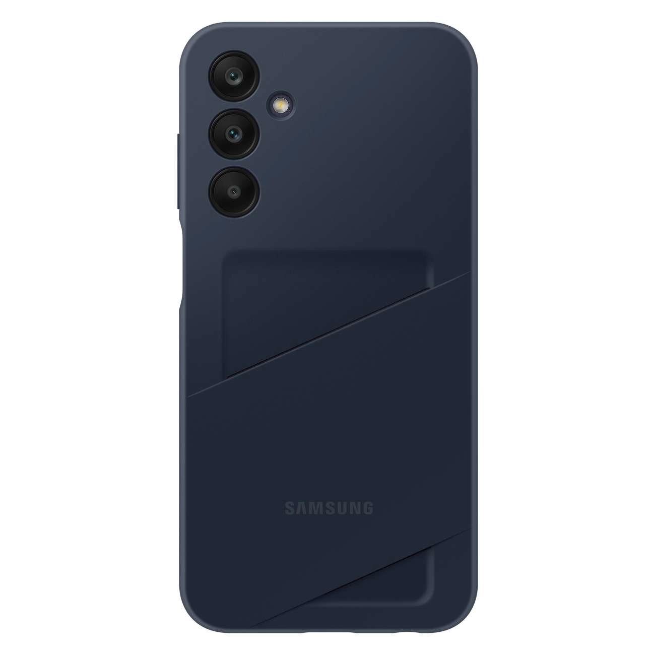 Samsung Card Slot Case EF-OA156TBEGWW with card slot for Samsung Galaxy A15 / A15 5G - black and blue