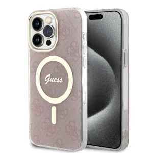 Guess - IML 4G MagSafe (GUHMP15XH4STP) - iPhone 15 Pro Max - Pink