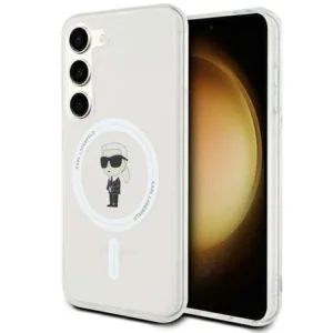 Karl Lagerfeld - IML Luxury MagSafe (KLHMS24SHFCKNOT) - Samsung Galaxy S24 - Transparent Ikonik