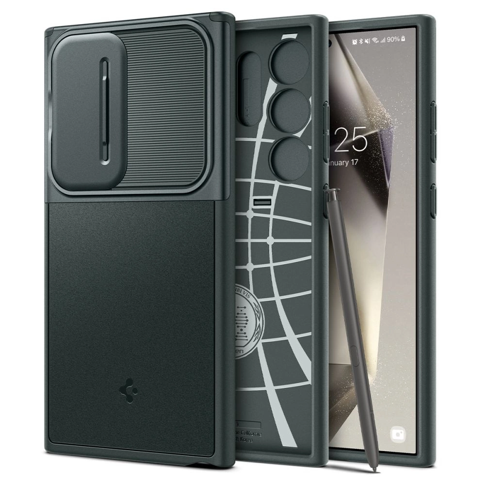 Caseology Parallax Case for Samsung Galaxy S24 Ultra - Dark Green