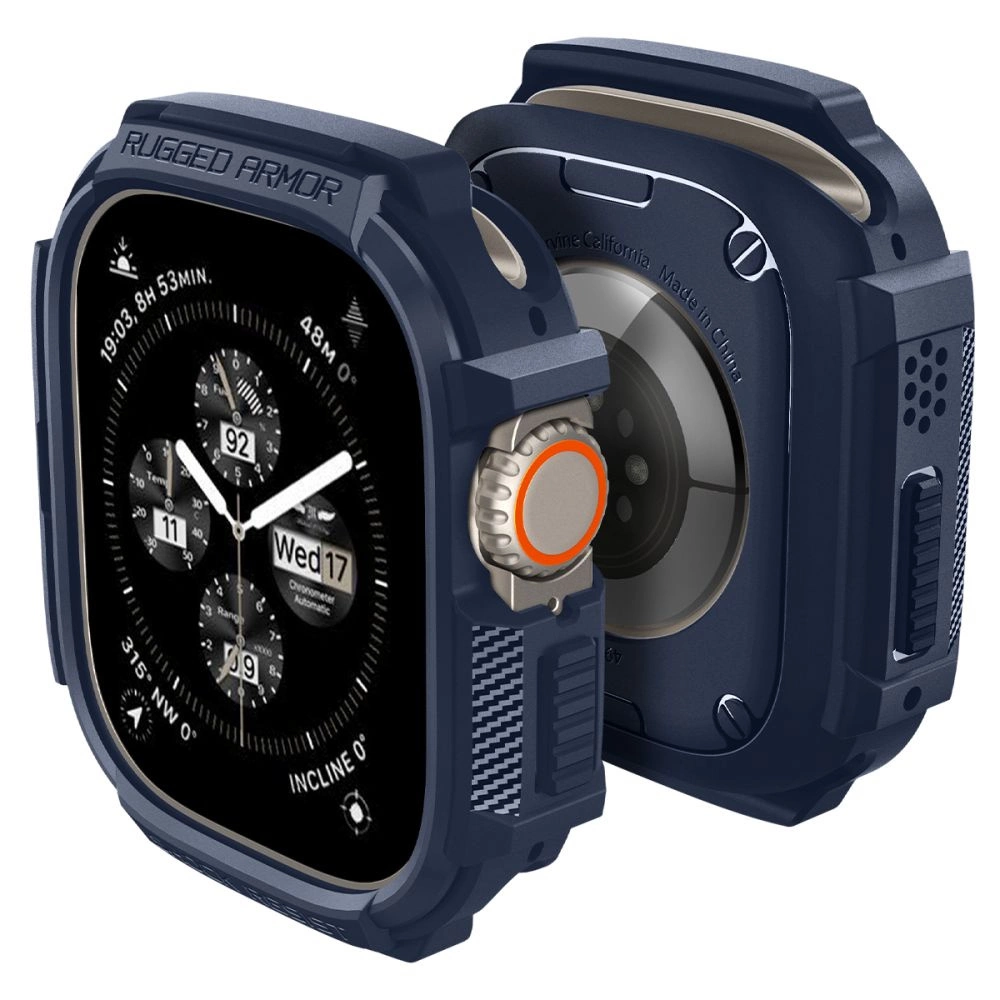 Spigen Rugged Armor Case for Apple Watch Ultra 1 / 2 (49mm) - Navy Blue