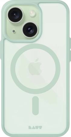 LAUT Huex Protect Case with MagSafe for iPhone 13 / 14 / 15 - Mint