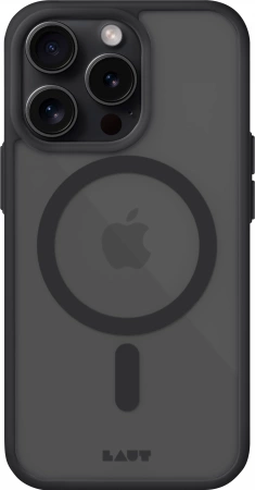 LAUT Huex Protect case with MagSafe for iPhone 15 Pro - black