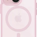 LAUT Huex Protect case with MagSafe for iPhone 14 Plus / 15 Plus - pink