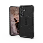 UAG Pathfinder Magnet case for Samsung Galaxy S24+ with magnetic module - black