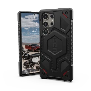 UAG Monarch case for Samsung Galaxy S24 Ultra 5G - black kevlar