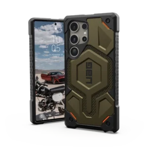 UAG Monarch case for Samsung Galaxy S24 Ultra - green kevlar