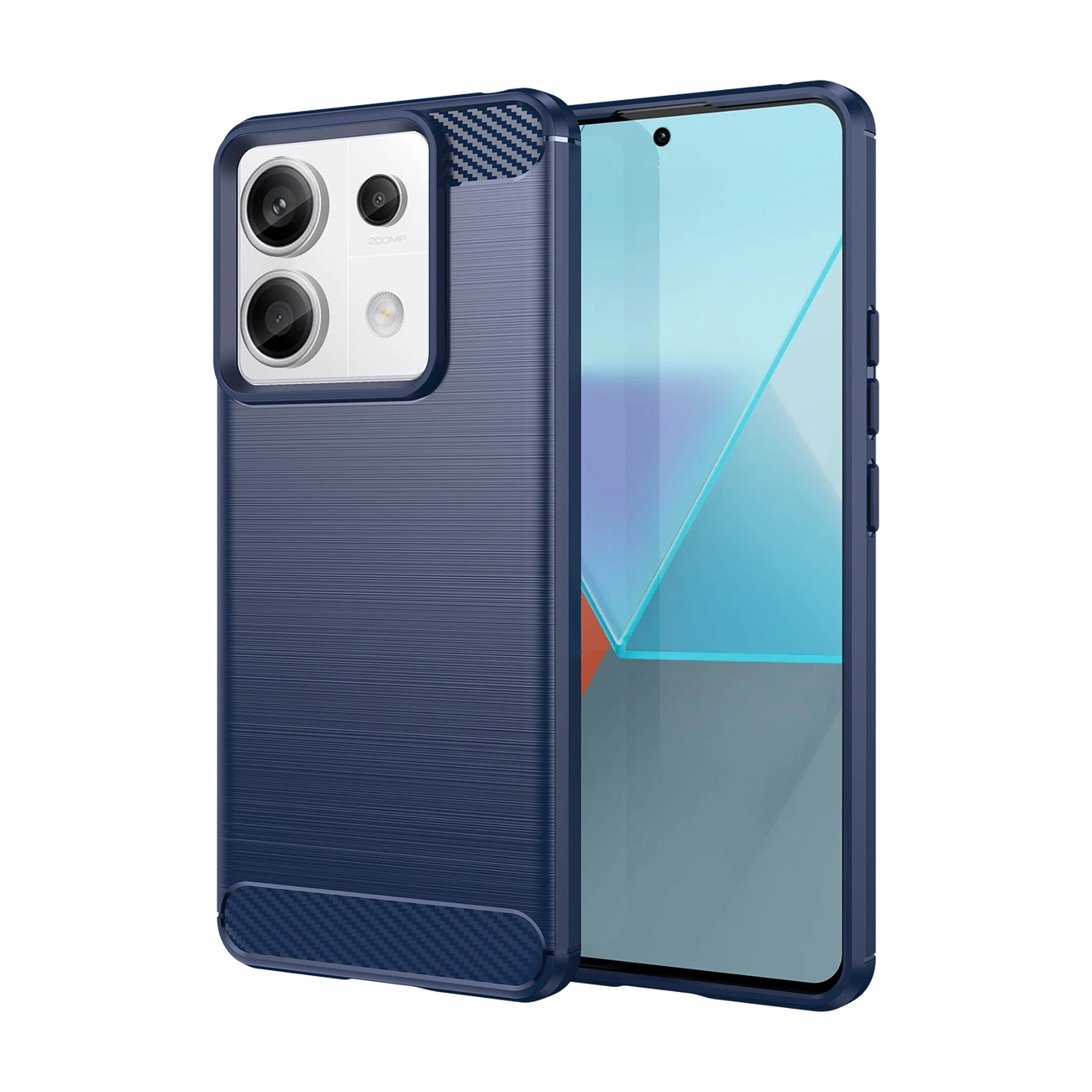 Carbon Case for Xiaomi Redmi Note 13 5G - blue