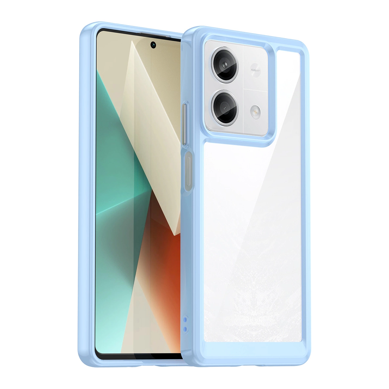 Outer Space Case with gel frame for Xiaomi Redmi Note 13 5G - blue