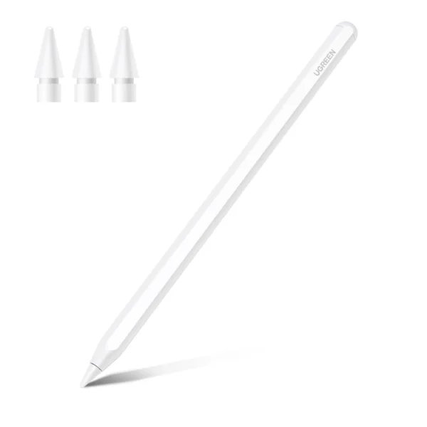 Ugreen LP653 stylus with wireless charging for iPad tablets - white