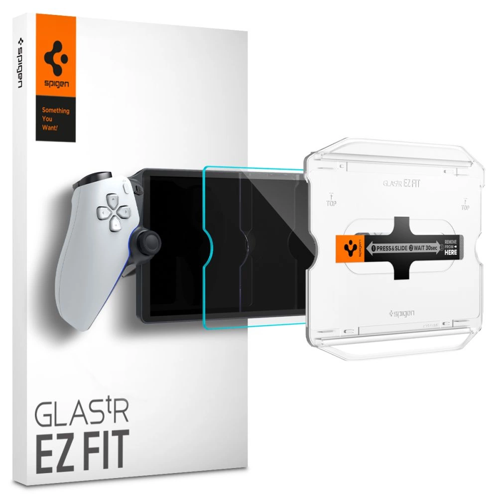 Spigen Glas.tR EZ Fit Tempered Glass for Sony Playstation Portal