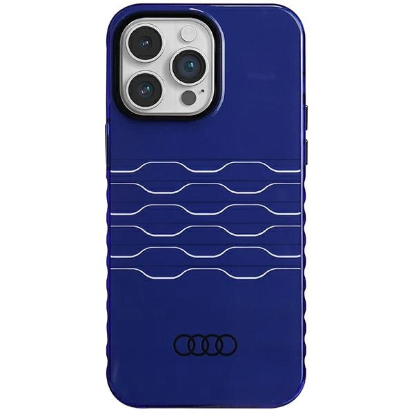 Audi IML MagSafe case for iPhone 14 Pro Max - blue