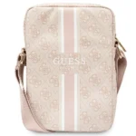 Guess 4G Stripes bag for 8" tablet - pink