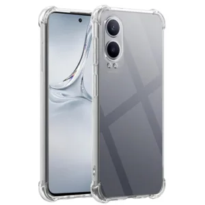 Techsuit - Shockproof Clear Silicone - OnePlus Nord CE4 Lite - Clear