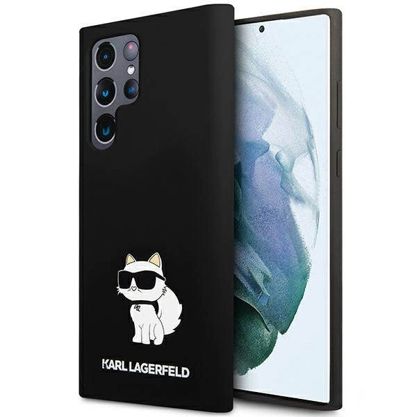 Karl Lagerfeld Silicone Choupette case for Samsung Galaxy S24 Ultra - black