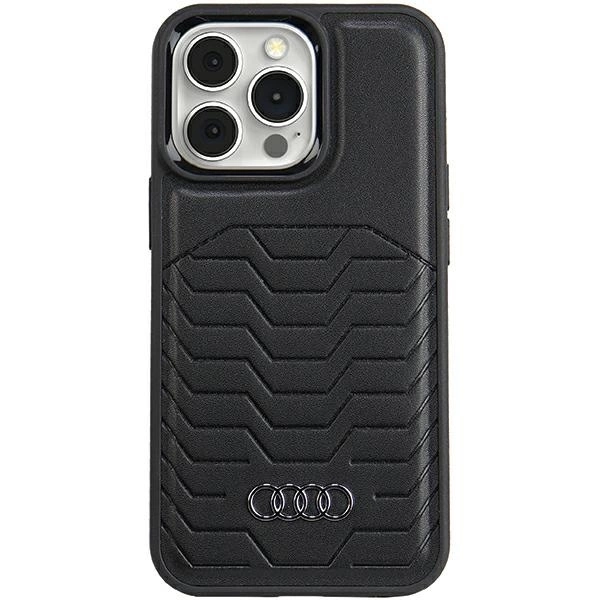 Audi Synthetic Leather case with MagSafe for iPhone 13 Pro Max - black