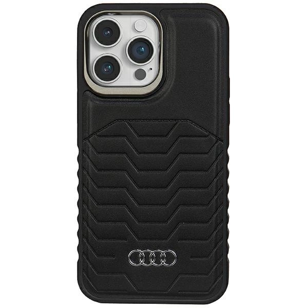 Audi Synthetic Leather case with MagSafe for iPhone 14 Pro Max - black