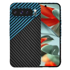 Techsuit - Carbonite FiberShell - Google Pixel 9 Pro XL - Blue Pulse