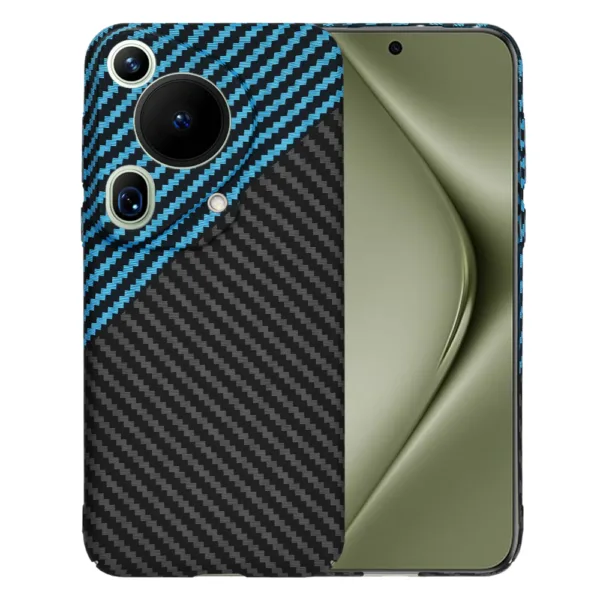 Techsuit - Carbonite FiberShell - Huawei Pura 70 Ultra - Blue Pulse