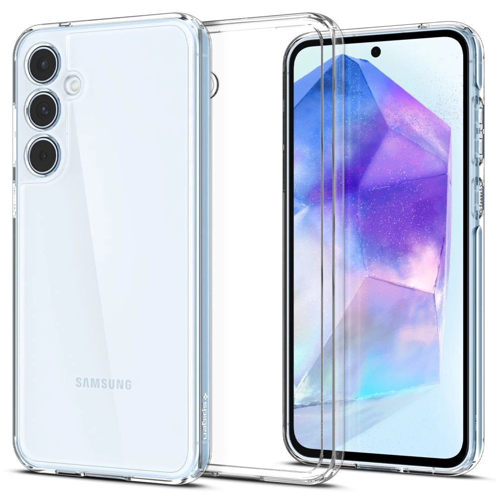 Spigen Ultra Hybrid Case for Samsung Galaxy A55 5G - Transparent