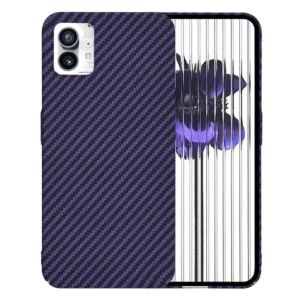 Techsuit - Carbonite FiberShell - Nothing Phone (1) - Purple