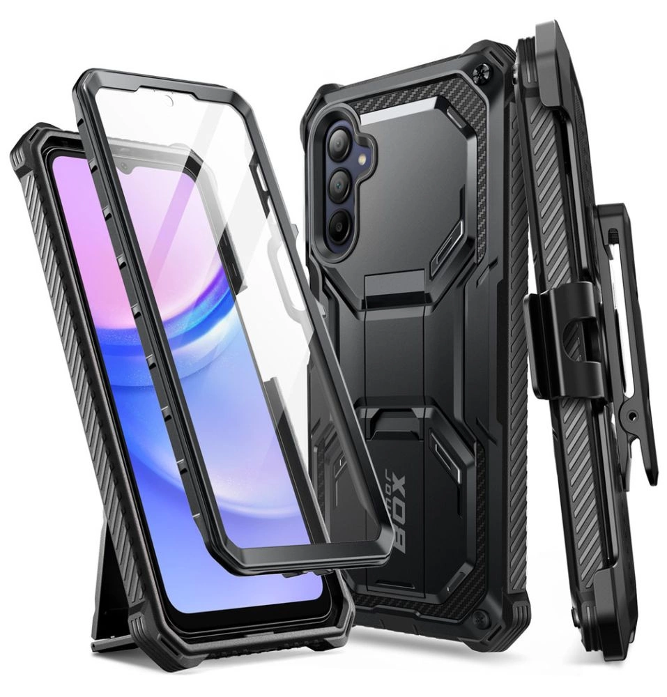 Supcase IBLSN ArmorBox Case for Samsung Galaxy A15 4G / 5G - Black