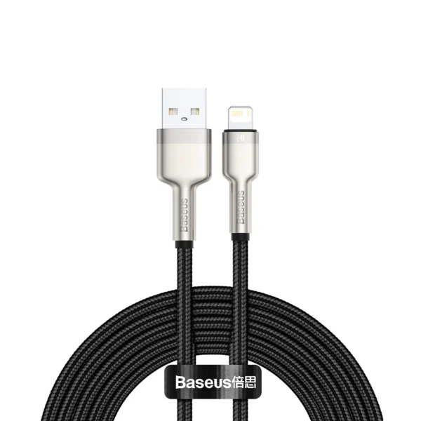 Baseus Cafule Series Metal Data USB-A / Lightning 2.4A cable 1m - black