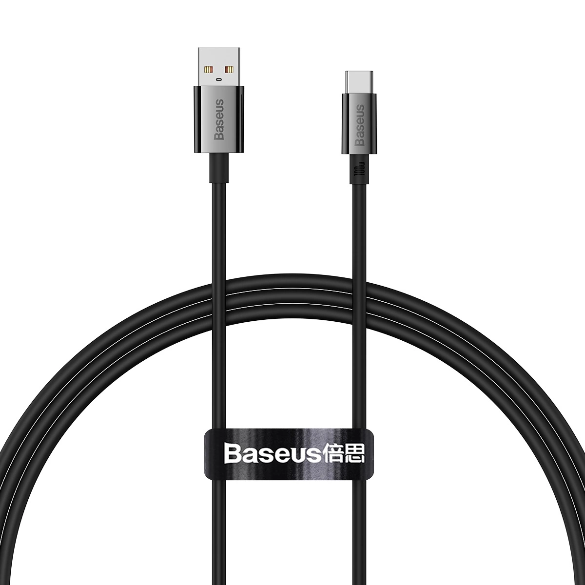 Baseus Superior Series USB-A / USB-C cable 100W 1m - black