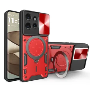 Techsuit - CamGuard Pro - Motorola Edge 50 - Red