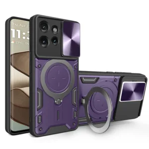 Techsuit - CamGuard Pro - Motorola Edge 50 - Purple