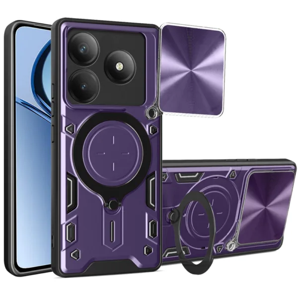 Techsuit - CamGuard Pro - Realme C63 / C61 - Purple