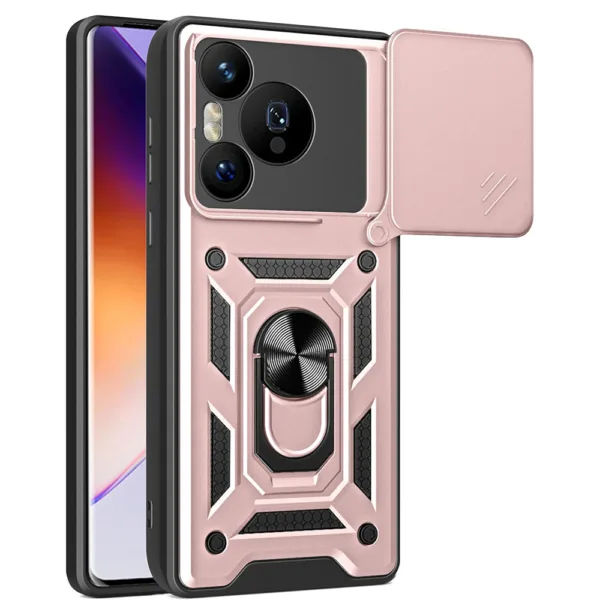 Techsuit - CamShield Series - Huawei Pura 70 Pro - Rose Gold