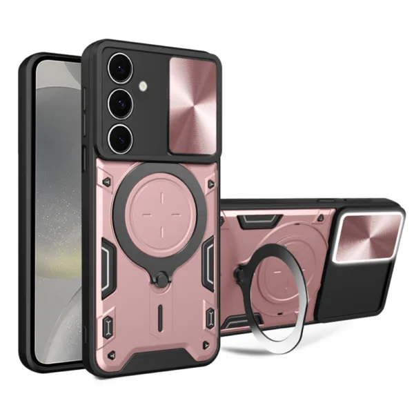 Techsuit - CamGuard Pro - Samsung Galaxy S24 - Rose Gold