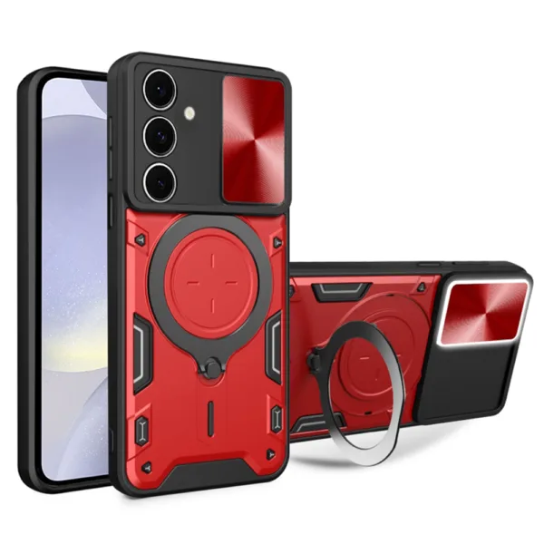 Techsuit - CamGuard Pro - Samsung Galaxy S24 Plus - Red