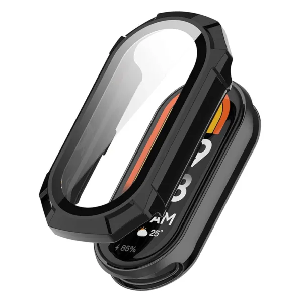 Techsuit - Defense360 Pro + Screen Protector - Xiaomi Mi Band 8 / 8 NFC - Black