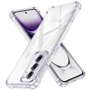 Techsuit - Shockproof Clear Silicone - Oppo Reno12 - Clear