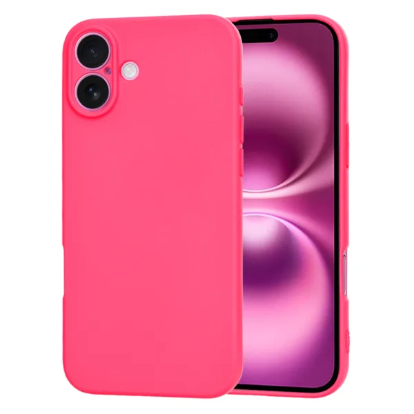 Techsuit - SoftFlex - iPhone 16 Plus - Hot Pink