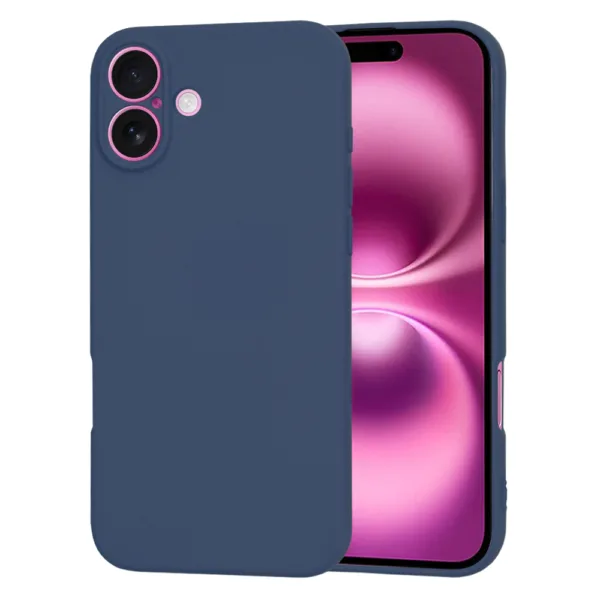 Techsuit - SoftFlex - iPhone 16 Plus - Navy Blue