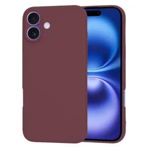 Techsuit - SoftFlex - iPhone 16 - Plum Red