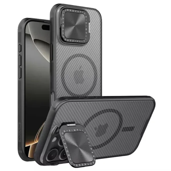 Nillkin - CamShield Prop Magnetic - iPhone 16 Pro Max - Transparent Black