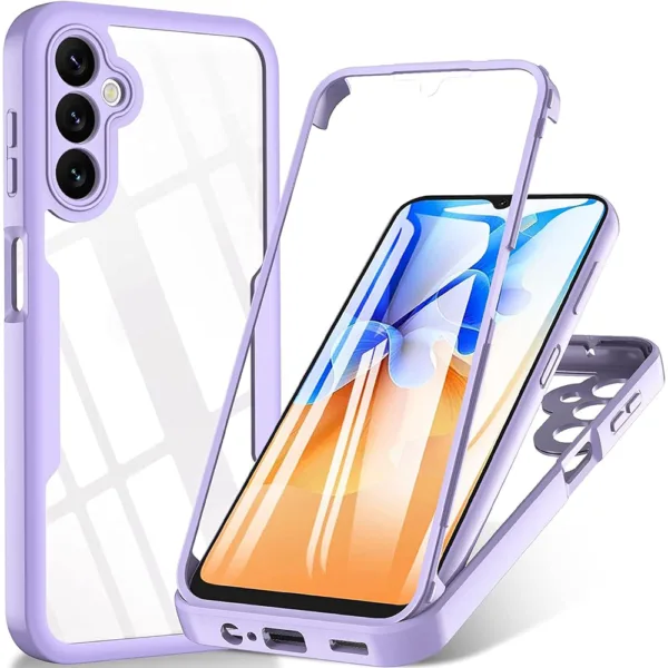 Techsuit - ColorVerse 360 Series + Screen Protector - Samsung Galaxy A16 4G / A16 5G - Purple