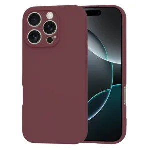 Techsuit - SoftFlex - iPhone 16 Pro - Plum Red