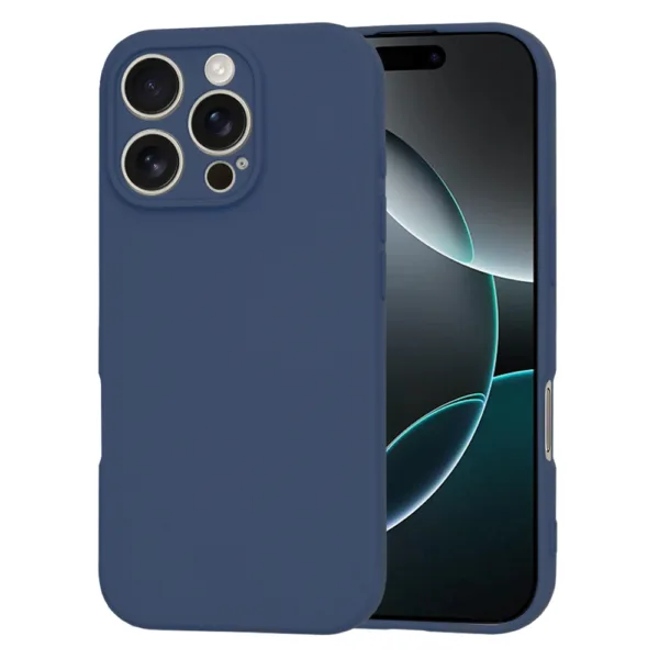 Techsuit - SoftFlex - iPhone 16 Pro - Navy Blue