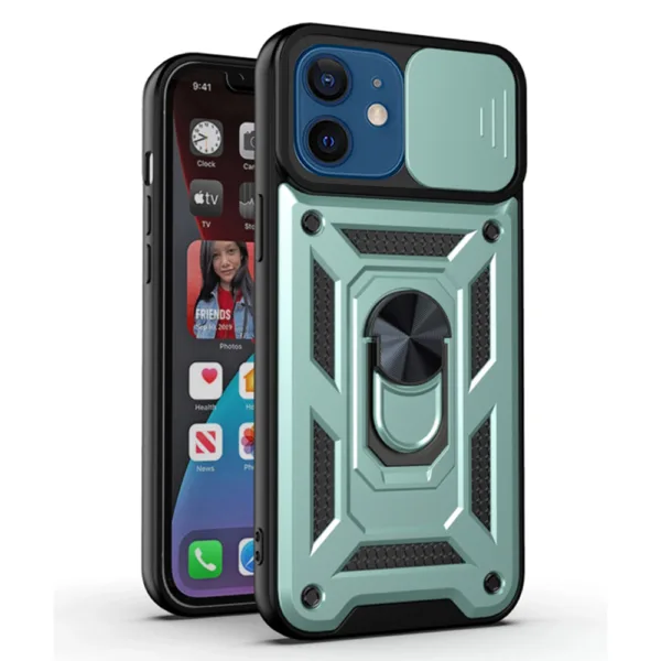 Techsuit - CamShield Series - iPhone 12 / iPhone 12 Pro - Green