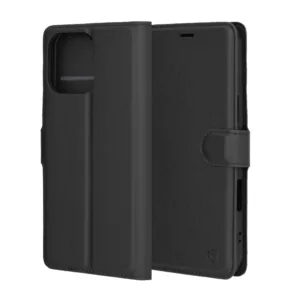 Techsuit - Leather Folio - iPhone 16 Pro Max - Black