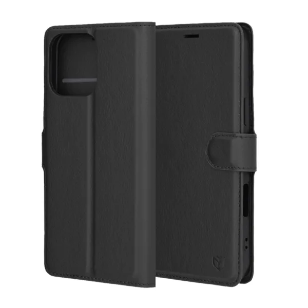 Techsuit - Leather Folio - iPhone 16 Pro Max - Black