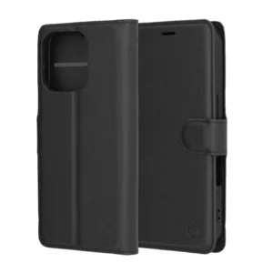 Techsuit - Leather Folio - iPhone 16 Pro - Black