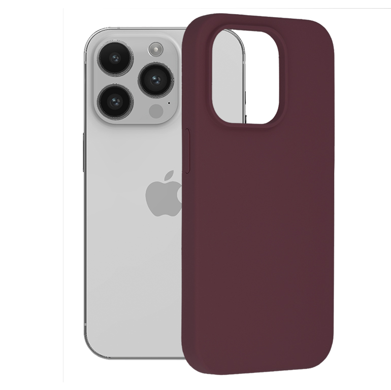 Techsuit - Soft Edge Silicone - iPhone 14 Pro - Plum Violet